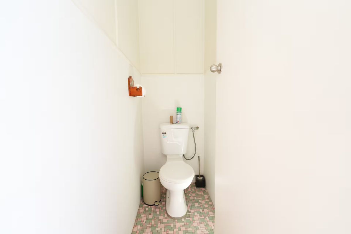 Separate toilet in its own room